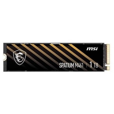 SSD MSI SPATIUM M461 PCIe 4.0 NVMe M.2 1TB-DI27 SSD MSI SPATIUM M461 PCIe 4.0 NVMe M.2 1TB