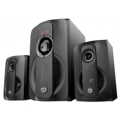 ALTAVOCES HIDITEC 2.1 MULTIMEDIA H400 DARK EDITION 80W BLUETOOTH USB SD RADIO