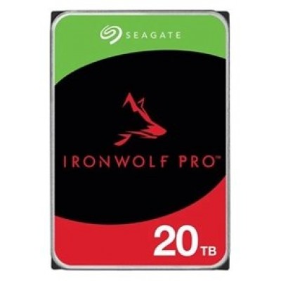 SEAGATE IRON WOLF PRO HDD NAS DE 20 TB-DI68 SEAGATE IRON WOLF PRO HDD NAS DE 20 TB