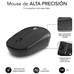 PACK SUBBLIM HARMONY MOUSEPAD XL + WIRELESS MOUSE BLACK
