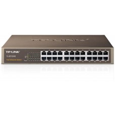 SWITCH TP-LINK 24 PORT 10/100 RACK 13-DI12 SWITCH TP-LINK 24 PORT 10/100 RACK 13