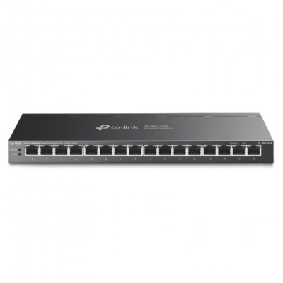 SWITCH TP-LINK TL-SG116P 16 PUERTOS POE+-DI27 SWITCH TP-LINK TL-SG116P 16 PUERTOS POE+