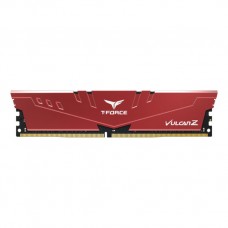 DDR4 TEAMGROUP T-FORCE VULCAN Z 8GB 3200 RED CL16-18-18-38 1.35V-DI5 DDR4 TEAMGROUP T-FORCE VULCAN Z 8GB 3200 RED CL16-18-18-38 1.35V
