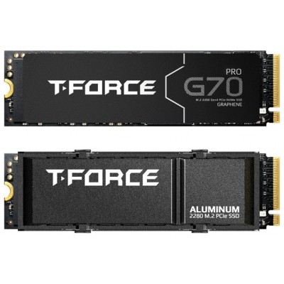 SSD TEAMGROUP T-FORCE GAMING M.2-2280 PCI-E GEN4X4 G70 PRO 2TB CON DIS. DE CALOR