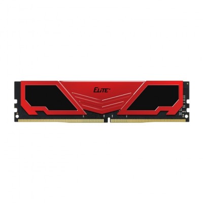 DDR4 TEAMGROUP ELITE HEATSINK 16GB 3200 NEGRO / ROJO