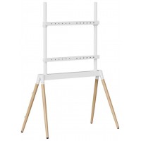 SOPORTE DE SUELO GEMBIRD PARA TV 55" - 86" BLANCO/MADERA-19DI SOPORTE DE SUELO GEMBIRD PARA TV 55" - 86" BLANCO/MADERA