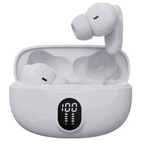AURICULARES BLUETOOTH DENVER INALAMBRICOS CON EFECTO DE LUZ BLANCO-2DI AURICULARES BLUETOOTH DENVER INALAMBRICOS CON EFECTO DE LUZ BLANCO