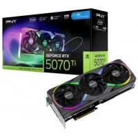 TARJETA GRÁFICA PNY RTX 5070 Ti 16GB ARGB OVERCLOKED TRIPLE FAN PLUS DLSS 4