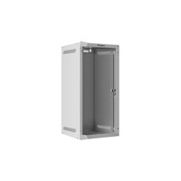 ARMARIO LANBERG MURAL 10" 12U/280X310 FLAT PACK GRIS PUERTA CRISTAL