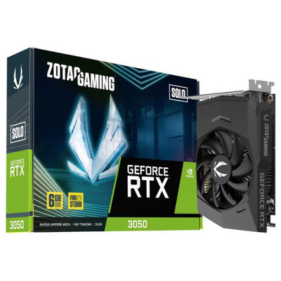 TARJETA GRAFICA ZOTAC RTX 3050 6GB SOLO GDDR6